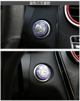 1 pcs Car styling one-button start Button sticker Key Protector Cover sticker For Mercedes benz A B R G Class GLK GLA C200 C300 
1 pcs Car styling one-button start Button sticker Key Protector Cover sticker For Mercedes benz A B R G Class GLK GLA C200 C300