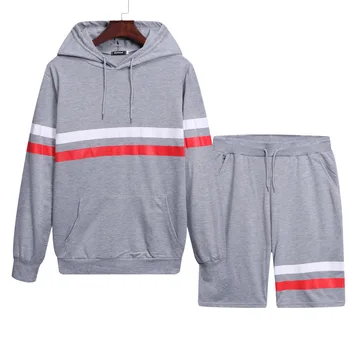 Men Fashion Two Piece Set Long Sleeve Hoodies And Sweat Shorts Casual Printed Fitness Joggers Ropa De Hombre Men Tracksuit 2019
Men Fashion Two Piece Set Long Sleeve Hoodies And Sweat Shorts Casual Printed Fitness Joggers Ropa De Hombre Men Tracksuit 2019