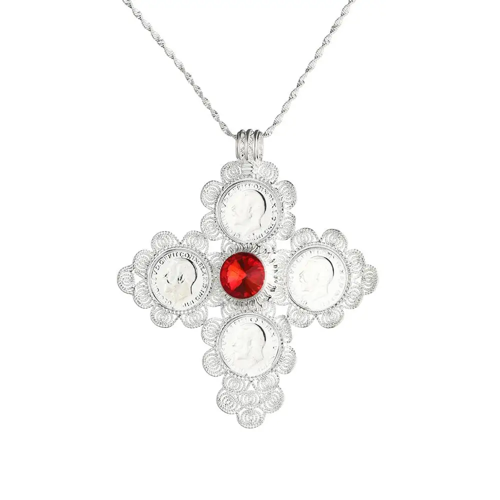 Ожерелье с подвеской-крестом для женщин и девушек | Украшения аксессуары