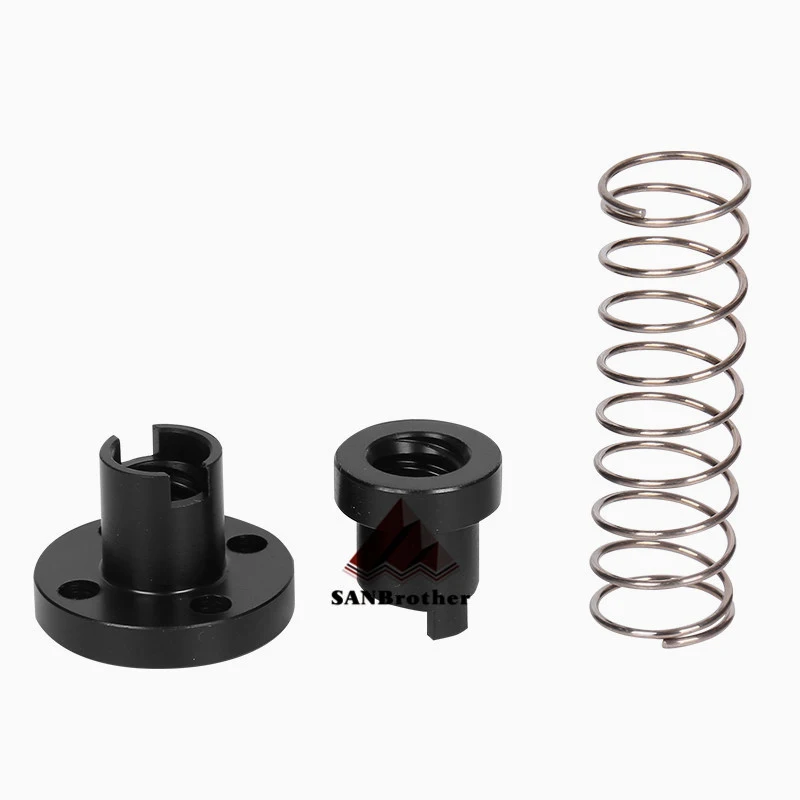 3D Printer T8 POM Anti Backlash Nuts For Lead 8mm Acme Threaded Rod Eliminate the gap Spring DIY CNC for prusa i3 Accessories
3D Printer T8 POM Anti Backlash Nuts For Lead 8mm Acme Threaded Rod Eliminate the gap Spring DIY CNC for prusa i3 Accessories
