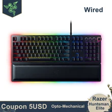 Razer Huntsman Elite Gaming Keyboards Fastest Keyboards Linear Optical Switches RGB Lighting Magnetic Dedicated Media Keys Dial
Razer Huntsman Elite Gaming Keyboards Fastest Keyboards Linear Optical Switches RGB Lighting Magnetic Dedicated Media Keys Dial