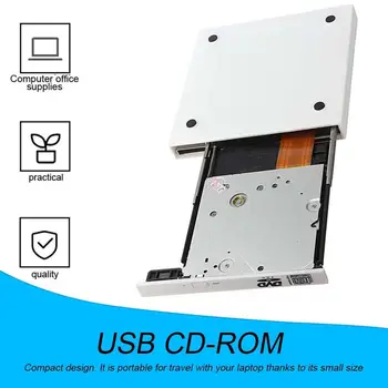 New Portable Universal Drive USB Drive External DVD CD Burner External CD-ROM Drive for Desktop Laptop
New Portable Universal Drive USB Drive External DVD CD Burner External CD-ROM Drive for Desktop Laptop