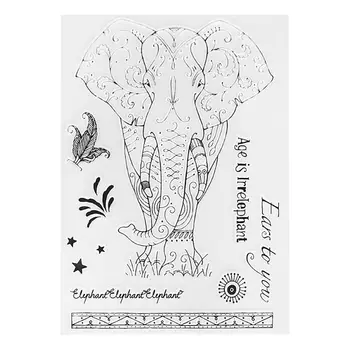 Elephant Clear Stamp For Scrapbooking Transparent Silicone Rubber DIY Photo Album Decor Arts Crafts New for 2020
Elephant Clear Stamp For Scrapbooking Transparent Silicone Rubber DIY Photo Album Decor Arts Crafts New for 2020