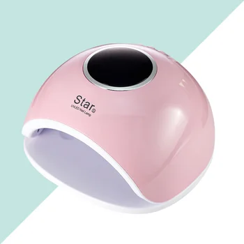 72W UV LED Nail Lamp Gel Polish Curing Manicure Nail Dryer Nail Art Manicure Tools with US Plug (Pink)
72W UV LED Nail Lamp Gel Polish Curing Manicure Nail Dryer Nail Art Manicure Tools with US Plug (Pink)
