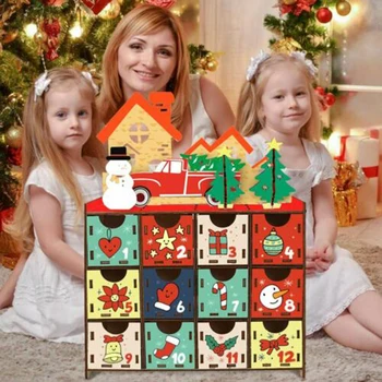 DIY Christmas Countdown Advent Calendar Wooden Gift Storage Box with 24 Drawers S7
DIY Christmas Countdown Advent Calendar Wooden Gift Storage Box with 24 Drawers S7