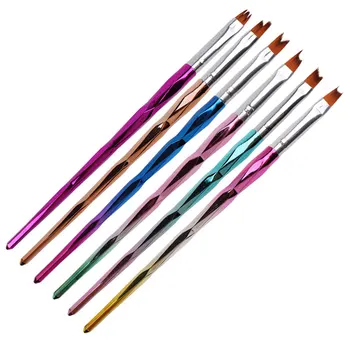 CYSHMILY 6Pcs/set Nylon Hair Nail Art Brush Rainbow Design Drawing Pen Liner Acrylic Powder UV Gel Brush Nail Art Manicure Tools
CYSHMILY 6Pcs/set Nylon Hair Nail Art Brush Rainbow Design Drawing Pen Liner Acrylic Powder UV Gel Brush Nail Art Manicure Tools