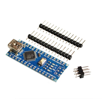 USB With The Bootloader Compatible Nano 3.0 Controller For Arduino CH340 USB Driver 16MHz Nano v3.0 ATMEGA328P
USB With The Bootloader Compatible Nano 3.0 Controller For Arduino CH340 USB Driver 16MHz Nano v3.0 ATMEGA328P