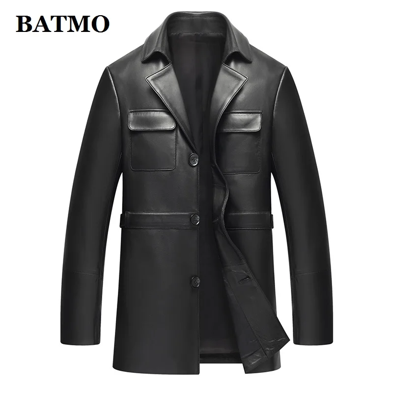 BATMO natural leather trench coat men,men's slim real sheepskin jackets ,plus-size L-4XL 19001-1
BATMO natural leather trench coat men,men's slim real sheepskin jackets ,plus-size L-4XL 19001-1
