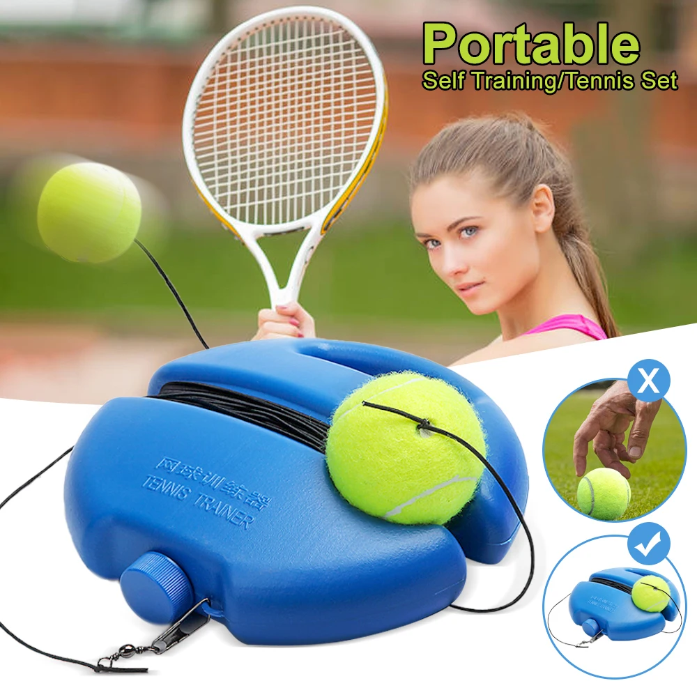 Heavy Duty Tennis Trainer Training Aids Tool With 4M Rope Ball Practice Self-Study Rebound Tennis Partner Sparring Device
Heavy Duty Tennis Trainer Training Aids Tool With 4M Rope Ball Practice Self-Study Rebound Tennis Partner Sparring Device