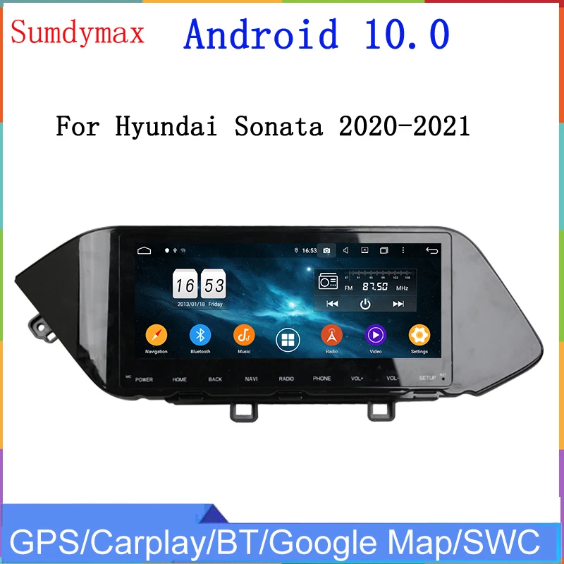 Автомобильный радиоприемник 10,25 дюймов Android 12 для Hyundai Sonata 2020 2021 Автомобильный мультимедийный плеер с gps-навигацией аудио стерео DSP головное устройство
Автомобильный радиоприемник 10,25 дюймов Android 12 для Hyundai Sonata 2020 2021 Автомобильный мультимедийный плеер с gps-навигацией аудио стерео DSP головное устройство
