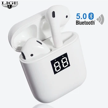 LIGE 2020 New Wireless Bluetooth Earphones V5.0 TWS Bluetooth Headphones LED Display With Power Bank Earphone With Microphone
LIGE 2020 New Wireless Bluetooth Earphones V5.0 TWS Bluetooth Headphones LED Display With Power Bank Earphone With Microphone