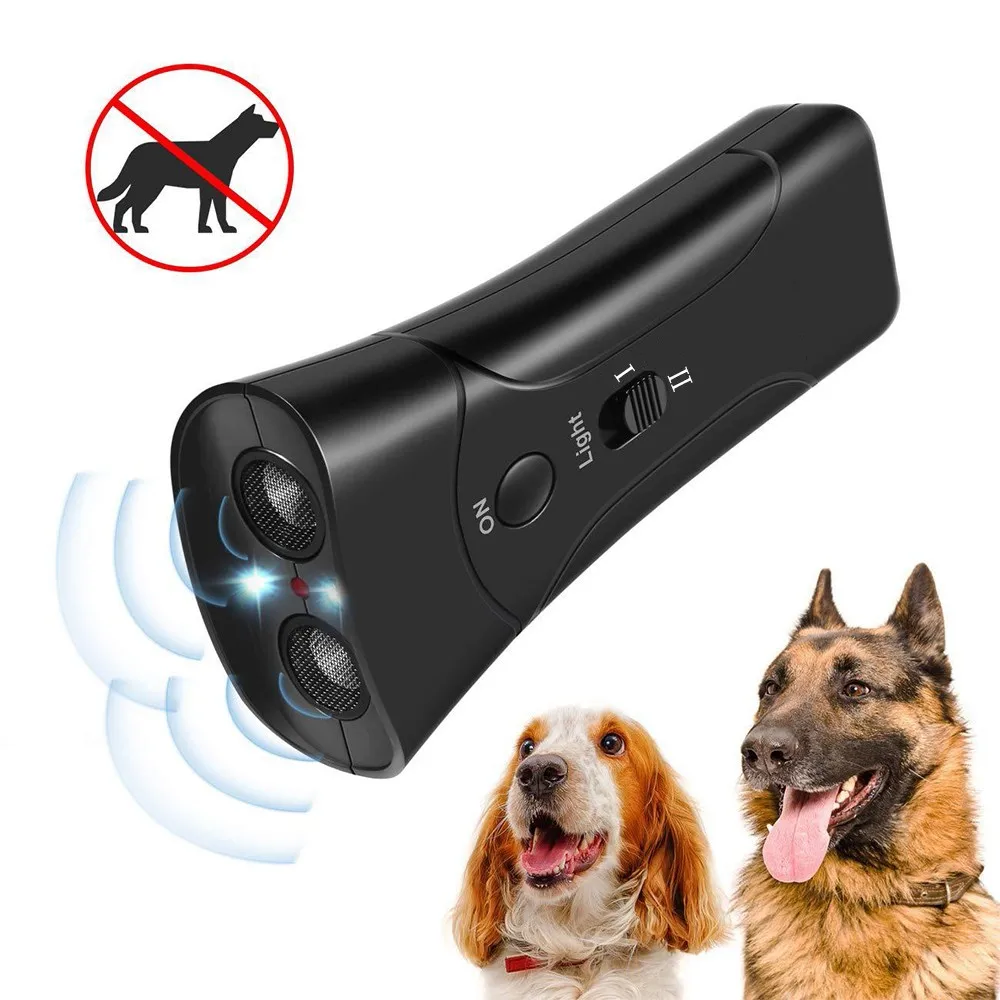 Dog Repeller Anti Barking Device Ultrasonic 3 in 1 Dog Training Device with LED Flashlight Dog Repeller Device Stop Bark Control
Dog Repeller Anti Barking Device Ultrasonic 3 in 1 Dog Training Device with LED Flashlight Dog Repeller Device Stop Bark Control