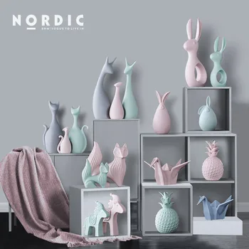 NORDIC PINK GREEN CERAMIC DEER RABBIT FIGURINES HOME DECORATION CRAFTS LIVINGROOM DESKTOP ANIMAL ORNAMENTS MODERN WEDDING GIFT
NORDIC PINK GREEN CERAMIC DEER RABBIT FIGURINES HOME DECORATION CRAFTS LIVINGROOM DESKTOP ANIMAL ORNAMENTS MODERN WEDDING GIFT
