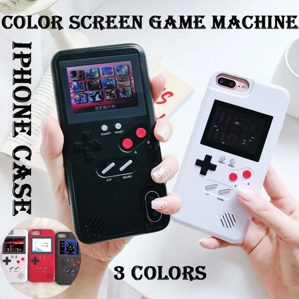 Gameboy Soft Phone Case X XR XS iPhone 6 7 8 Plus Color Display 36 Classic Game Console Silicone Cover
Gameboy Soft Phone Case X XR XS iPhone 6 7 8 Plus Color Display 36 Classic Game Console Silicone Cover