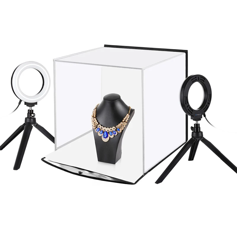 PULUZ 30*30cm Portable Softbox Light Box Studio LED Lighting Box Photo Lightbox with 6 Colors Backdrops For Tabletop Photography
PULUZ 30*30cm Portable Softbox Light Box Studio LED Lighting Box Photo Lightbox with 6 Colors Backdrops For Tabletop Photography