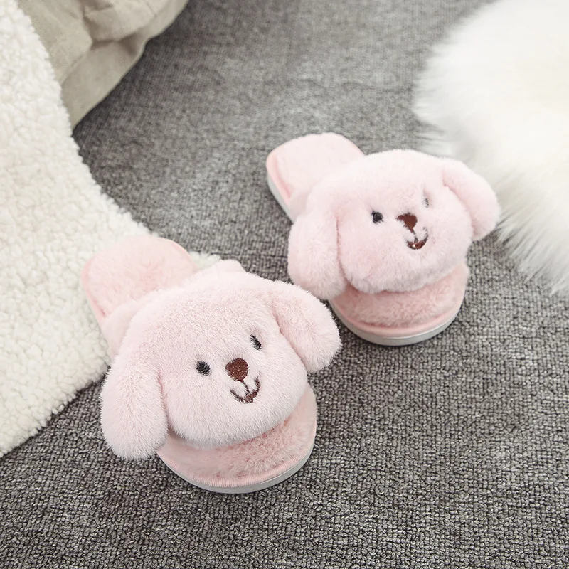 Children's Cotton Slippers Winter Home Boys and Girls Cartoon Puppy Plush Slippers Cute Women's Anti-Slip Soft-Sole Cotton Slipp
Children's Cotton Slippers Winter Home Boys and Girls Cartoon Puppy Plush Slippers Cute Women's Anti-Slip Soft-Sole Cotton Slipp