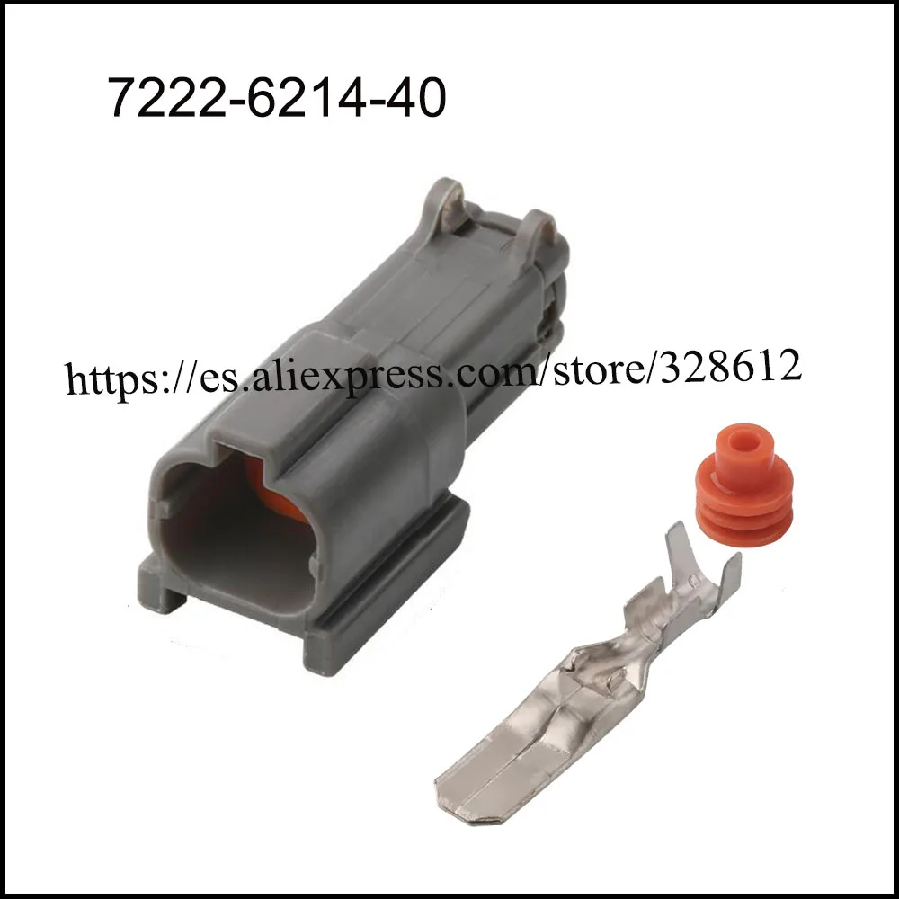 7222-6214-40/7123-6214-40 car wire Waterproof female male cable connector 1 pin automotive Plugs socket Includes terminals seal 
7222-6214-40/7123-6214-40 car wire Waterproof female male cable connector 1 pin automotive Plugs socket Includes terminals seal