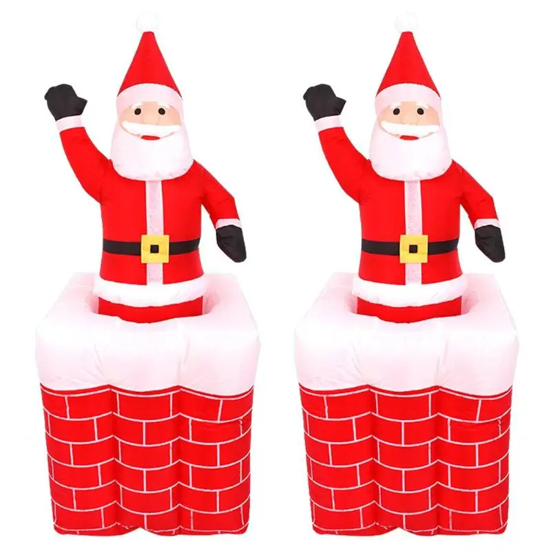 1.6m Santa Claus Chimney Inflatable Toy Outdoors Xmas Decor Arch Ornament
1.6m Santa Claus Chimney Inflatable Toy Outdoors Xmas Decor Arch Ornament