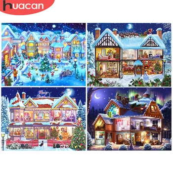 HUACAN Diamond Mosaic Winter 5D DIY Christmas Diamond Painting Full Square Landscape Picture Of Rhinestone Mosaic Scenery
HUACAN Diamond Mosaic Winter 5D DIY Christmas Diamond Painting Full Square Landscape Picture Of Rhinestone Mosaic Scenery