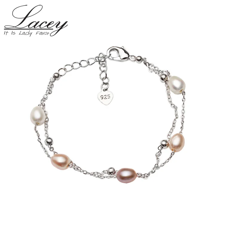 925 Streling Silver Chain Bracelet For Women,Natural Freshwater Pearl Bracelets Two Rows Pearl Beads Bracelet Jewelry
925 Streling Silver Chain Bracelet For Women,Natural Freshwater Pearl Bracelets Two Rows Pearl Beads Bracelet Jewelry