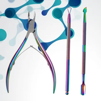 1 Set 3pcs Multi-functional Dead-skin Shear Nippers Cuticle Pusher Cleaner Trimmer Sharp Cuticle Remover Tool Cuticle Nippers St
1 Set 3pcs Multi-functional Dead-skin Shear Nippers Cuticle Pusher Cleaner Trimmer Sharp Cuticle Remover Tool Cuticle Nippers St