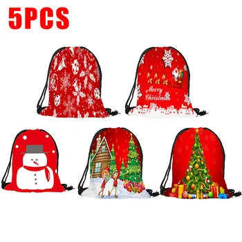 5pcs Random Type Drawstring Christmas Gift Packaging Bag Cartoon Pattern Drawstring Backpack Drop Shipping
5pcs Random Type Drawstring Christmas Gift Packaging Bag Cartoon Pattern Drawstring Backpack Drop Shipping