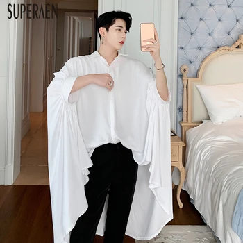 SuperAen New Summer Women Shirts Bat Sleeve Solid Color Wild Casual Ladies Blouses and Tops Europe Blusas Mujer De Moda 2020
SuperAen New Summer Women Shirts Bat Sleeve Solid Color Wild Casual Ladies Blouses and Tops Europe Blusas Mujer De Moda 2020