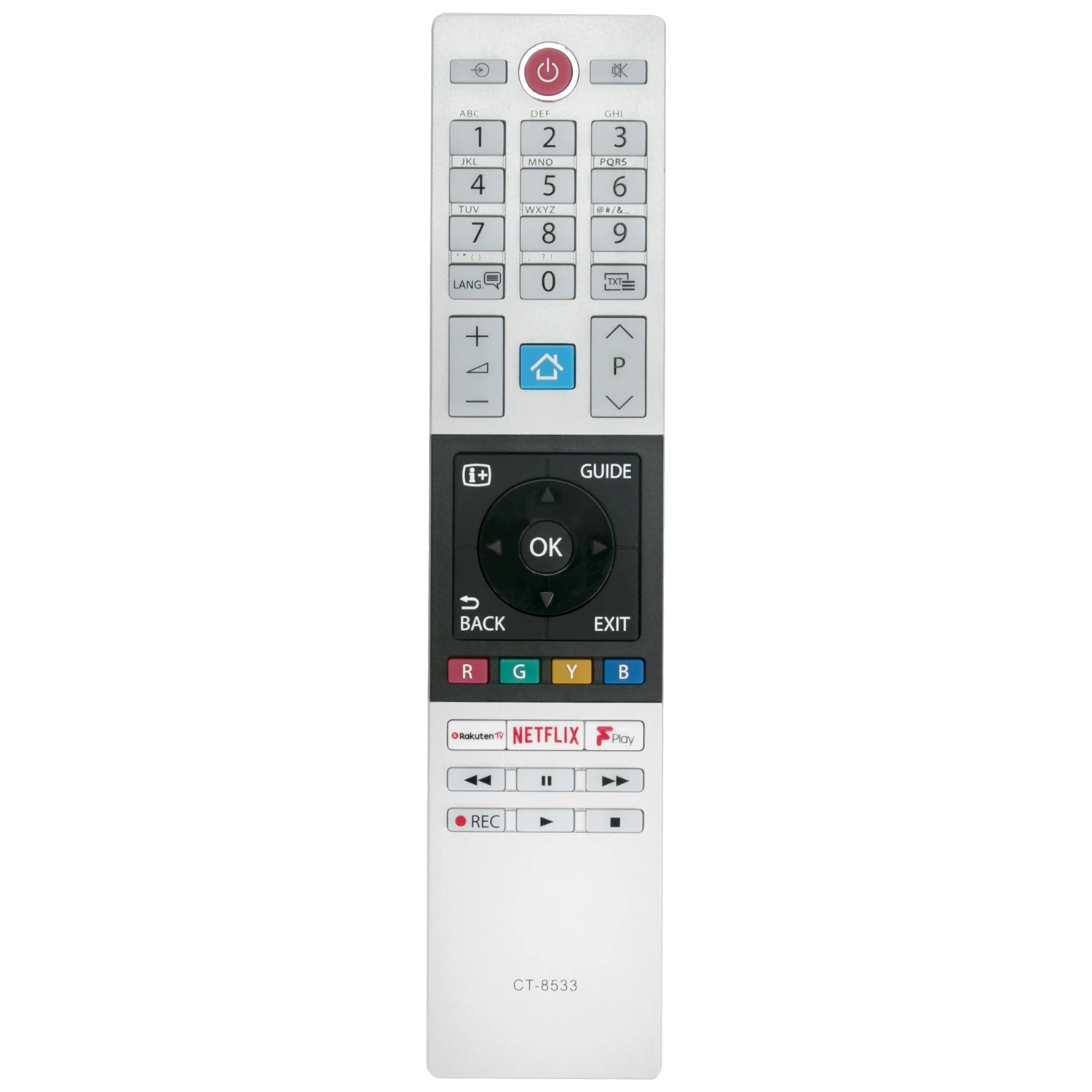New CT-8533 Replaced Remote Control fit for TOSHIBA 24D2863DB 2018 models Sub CT-8528
New CT-8533 Replaced Remote Control fit for TOSHIBA 24D2863DB 2018 models Sub CT-8528