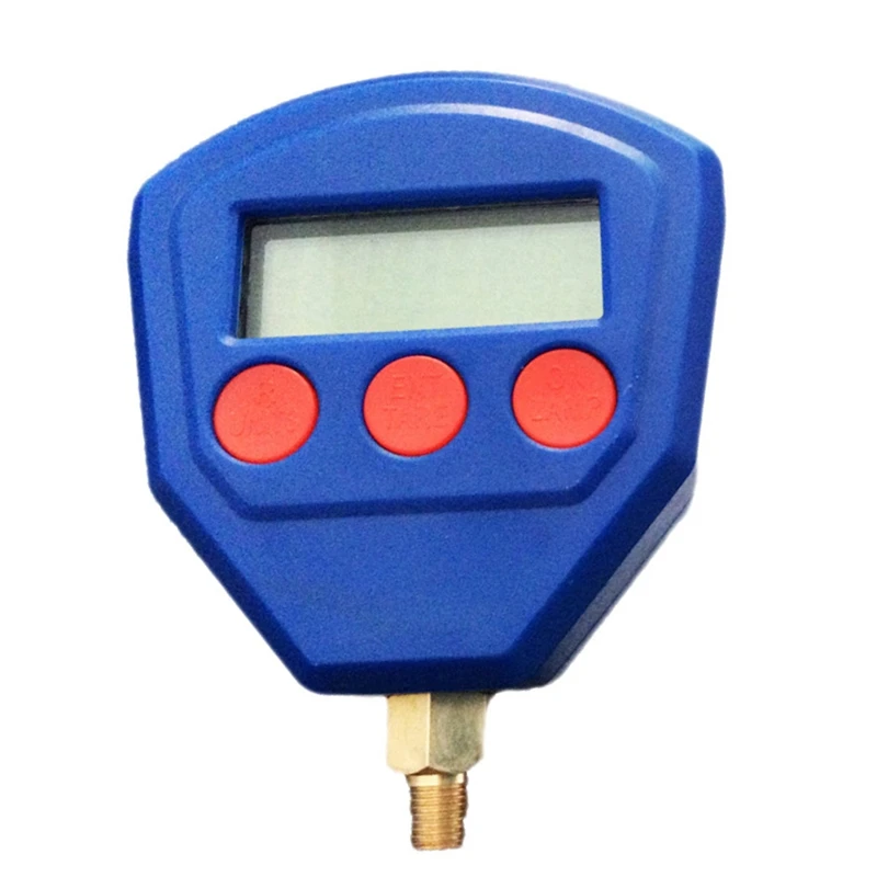 1/8Npt Single Manifold Digital Vacuum Pressure Gauge R22 R410 R407C R404A R134A Air Condition Refrigeration Tool Blue
1/8Npt Single Manifold Digital Vacuum Pressure Gauge R22 R410 R407C R404A R134A Air Condition Refrigeration Tool Blue