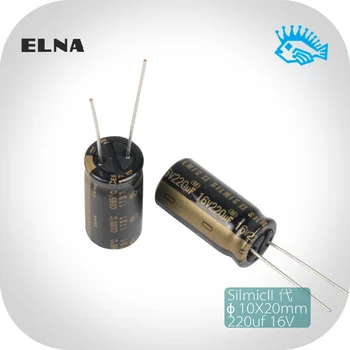 5pcs Free shipping 220uF 16V RFS Silmic2 ELNA New Original Silk Film Electrolytic Capacitor 10x20mm 
5pcs Free shipping 220uF 16V RFS Silmic2 ELNA New Original Silk Film Electrolytic Capacitor 10x20mm