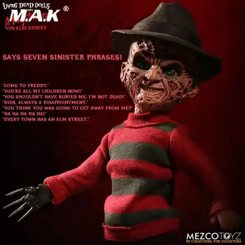 In stock 24.5cm Mezco Toyz 99400 10inch Living Dead Ghost Street Freddy Collection Action Figur for Fans Holiday PVC Figure Toys
In stock 24.5cm Mezco Toyz 99400 10inch Living Dead Ghost Street Freddy Collection Action Figur for Fans Holiday PVC Figure Toys