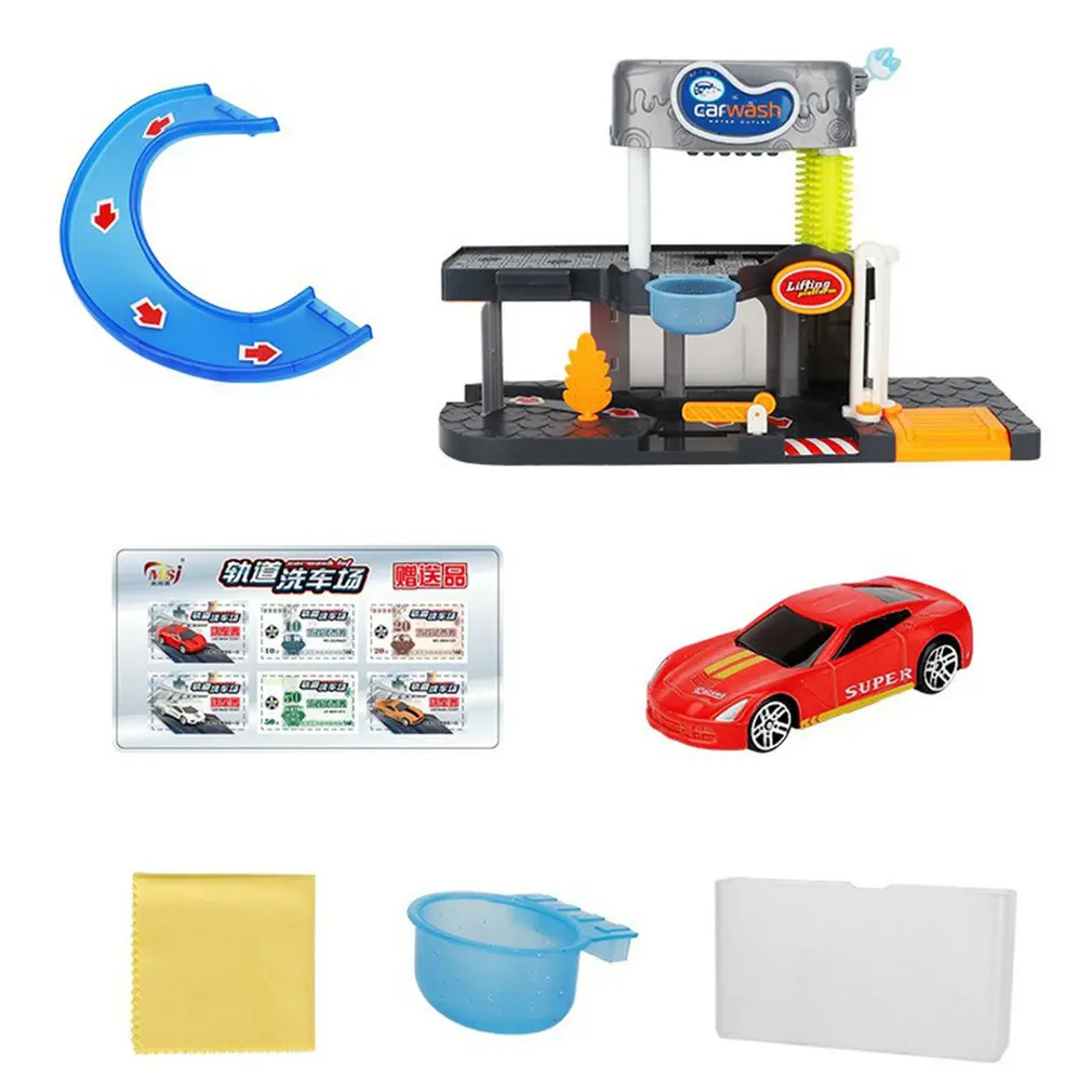 Children's Sound Light Simulation Car Wash Parent-child Interactive Color Changing Car Track Model Parking Lot
Children's Sound Light Simulation Car Wash Parent-child Interactive Color Changing Car Track Model Parking Lot