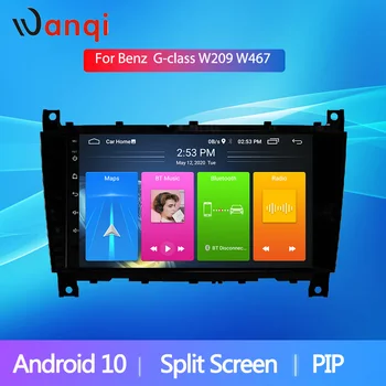 Wanqi Split Screen Android10 Car Audio Navigation Stereo Player GPS For Mercedes Benz G Class CLK W209 W467 WiFi SWC BT NO DVD
Wanqi Split Screen Android10 Car Audio Navigation Stereo Player GPS For Mercedes Benz G Class CLK W209 W467 WiFi SWC BT NO DVD