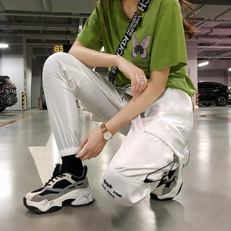 Streetwear Joggers Pants High Waist Regular Safari Style Pencil Thin Pants Soft Comfortable Women Summer Sport Clothing
Streetwear Joggers Pants High Waist Regular Safari Style Pencil Thin Pants Soft Comfortable Women Summer Sport Clothing