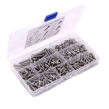 410pcs Deep Thread Pan Head Screw Combination Miniature Stainless Steel Round Head Cross Self Tapping Screw Household Hardware
410pcs Deep Thread Pan Head Screw Combination Miniature Stainless Steel Round Head Cross Self Tapping Screw Household Hardware