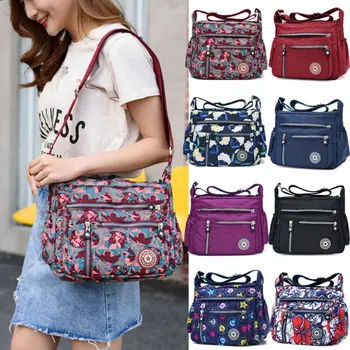 NoEnName-Null Women's Shoulder Bag Tote Handbag Crossbody Purse Waterproof Nylon Satchel lot Holiday Travel Bag
NoEnName-Null Women's Shoulder Bag Tote Handbag Crossbody Purse Waterproof Nylon Satchel lot Holiday Travel Bag