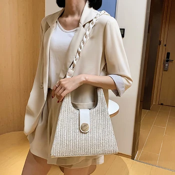"straw bag women summer rattan bags Women's 2020 new fashion female bags woven One Shoulder Tote Bag"
"straw bag women summer rattan bags Women's 2020 new fashion female bags woven One Shoulder Tote Bag"