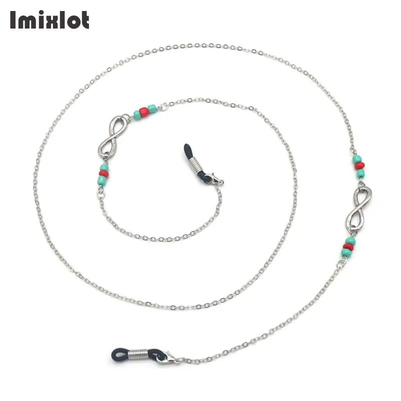Simple Fashion Eye Glasses Sunglasses Vintage Chain Holder Cord Lanyard Necklace Lucky Number Eight Reading Beaded Glasses Chain
Simple Fashion Eye Glasses Sunglasses Vintage Chain Holder Cord Lanyard Necklace Lucky Number Eight Reading Beaded Glasses Chain