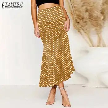 2020 Summer Polka Dot Party Mermaid Skirts ZANZEA Fashion Printed Bodycon Skirts Women Casual High Waist Sundress Female Robe 
2020 Summer Polka Dot Party Mermaid Skirts ZANZEA Fashion Printed Bodycon Skirts Women Casual High Waist Sundress Female Robe