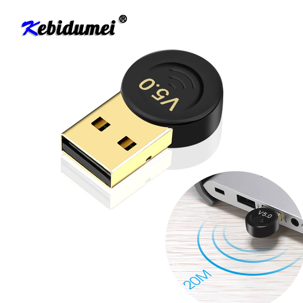 Kebidumei Bluetooth Adapter USB Dongle For Computer PC Wireless USB Bluetooth Transmitter 5.0 Music Bluetooth Receiver Adapter
Kebidumei Bluetooth Adapter USB Dongle For Computer PC Wireless USB Bluetooth Transmitter 5.0 Music Bluetooth Receiver Adapter