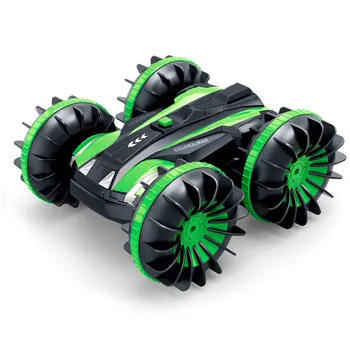 2.4GHz 4WD 1:18 Toy Waterproof Off Road RC Car Amphibious Double-sided Stunt Kids Boat Birthday Remote Control 360 Degree Spins
2.4GHz 4WD 1:18 Toy Waterproof Off Road RC Car Amphibious Double-sided Stunt Kids Boat Birthday Remote Control 360 Degree Spins