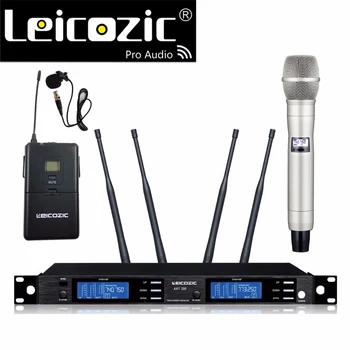Leicozic Stage wireless microphone brands microfono wireless mic mikrofon uhf wireless microphone atx20 church wireless microfon
Leicozic Stage wireless microphone brands microfono wireless mic mikrofon uhf wireless microphone atx20 church wireless microfon