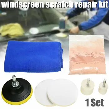 New Auto Windscreen Polishing Repair Kit-Car Glass Repair-Deep Scratch Remover Cerium Oxide Powder + Wool Felt Wheel Repair Set
New Auto Windscreen Polishing Repair Kit-Car Glass Repair-Deep Scratch Remover Cerium Oxide Powder + Wool Felt Wheel Repair Set