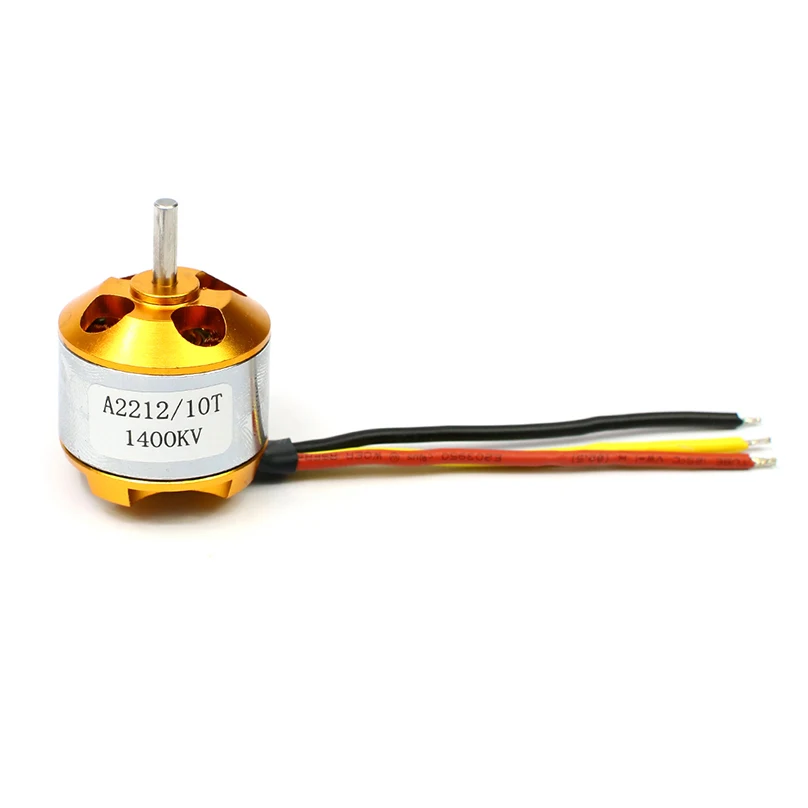 A 2212 A2212 1000KV 1400KV Outrunner бесщеточный мотор 2-4S с креплением 10T RC самолет Квадрокоптер