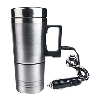 300ml Car Heating Cup Stainless Steel Liner Warmer Tumbler Electric Heated Coffee Tea Milk Bottle For DC 12V/24V
300ml Car Heating Cup Stainless Steel Liner Warmer Tumbler Electric Heated Coffee Tea Milk Bottle For DC 12V/24V