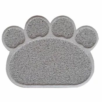 Cute Paw Print Pvc Non-Slip And Waterproof Cat Litter Pad Environmental Protection Washable Cat Litter Pad
Cute Paw Print Pvc Non-Slip And Waterproof Cat Litter Pad Environmental Protection Washable Cat Litter Pad