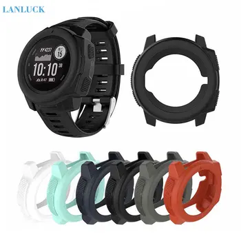 Smart Watch Protector Case for Garmin Instinct Silicone Skin Protective Cover Sports Watch Shell Housing Guard Smart Accessories