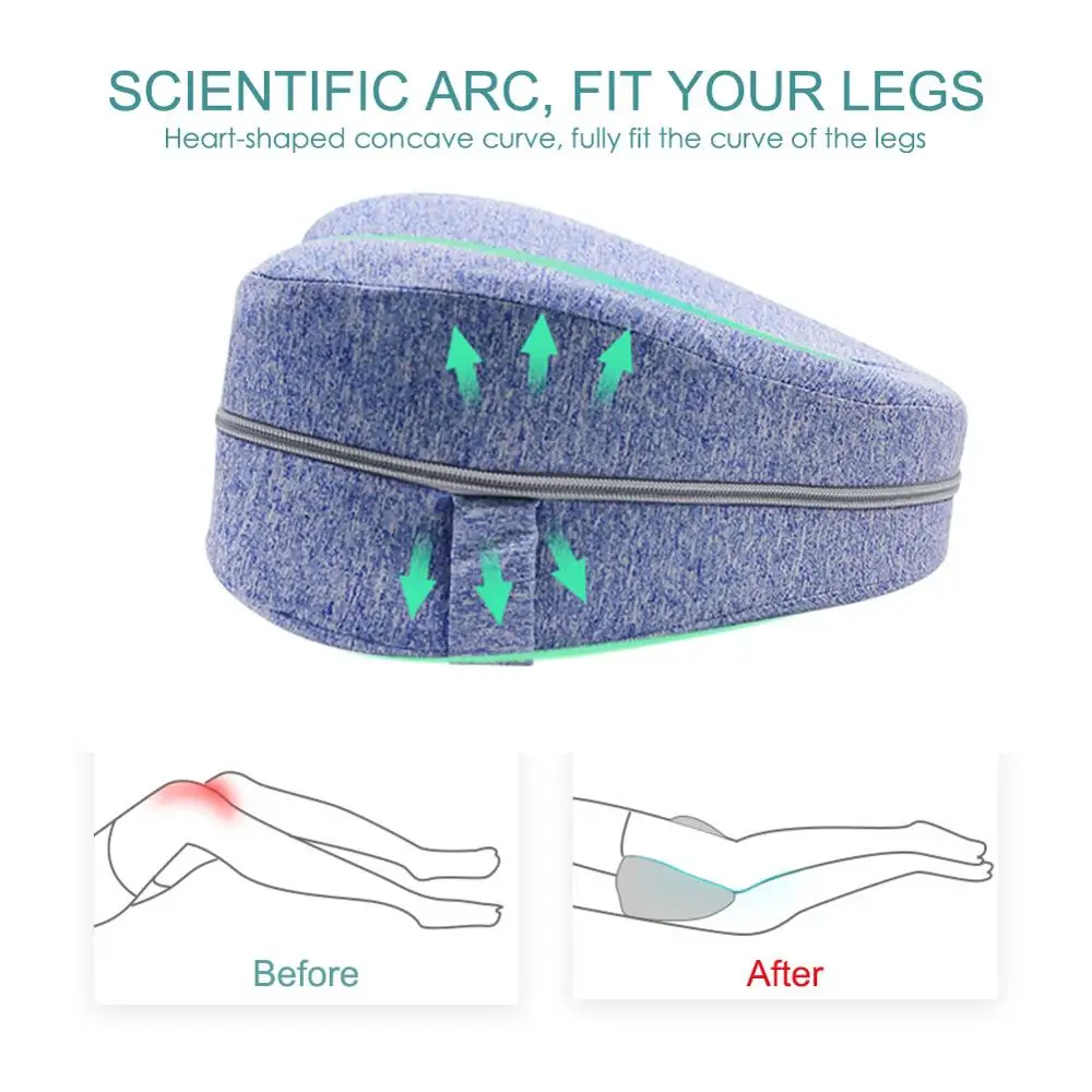 Ортопедическая подушка Meijuner для сна ног из пены с памятью поддержки колена между