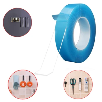 1M/3M/5M Nano Magic Tape Nano Double Sided Tape Multifunctional Transparent No Trace Acrylic Tape Cleanable Reuse and Waterproof
1M/3M/5M Nano Magic Tape Nano Double Sided Tape Multifunctional Transparent No Trace Acrylic Tape Cleanable Reuse and Waterproof