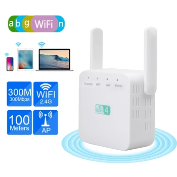 300Mbps WiFi Repeater WiFi Extender 2.4G Wireless WiFi Wifi Amplifier Long Range WiFi Signal Repeater Wi-Fi
300Mbps WiFi Repeater WiFi Extender 2.4G Wireless WiFi Wifi Amplifier Long Range WiFi Signal Repeater Wi-Fi